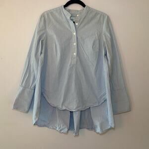 Veronica Beard Light Blue Button Down Shirt